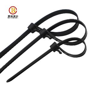 BCT004 high security black cable ties wire