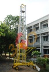 telescopic tower ladder