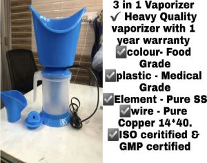 3 in 1 streamer vaporizer for virus attack