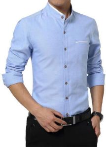 Mens Formal Plain Shirt