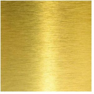 Brass sheet