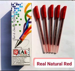 Real Natural Red ball pen