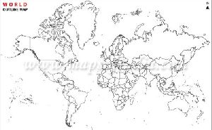 Outline Map Chart