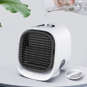 Mini Water Cooling Fan Household Desk Charging