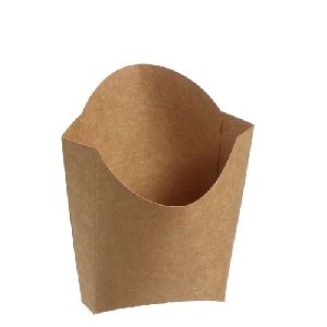 French Fries Box White Back Multiple sizes available