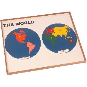 Map Puzzle World