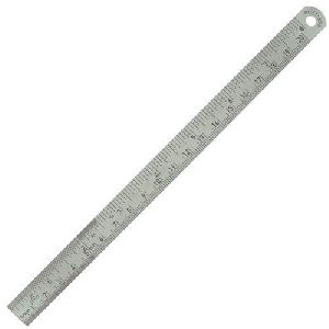 stainless steel ruler