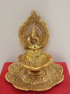 Ganesh Metal Diya