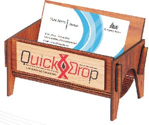 Wooden Visiting Card Holder