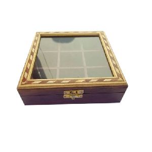 Wooden Spice Box