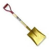 Wooden Handle Square Shovel