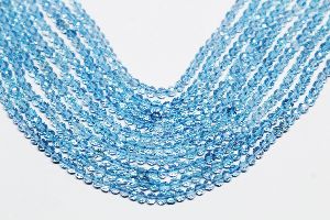 Sky Blue Topaz Gemstone Beads