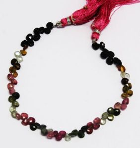 Tourmaline Heart Beads