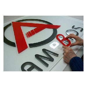 acrylic letter