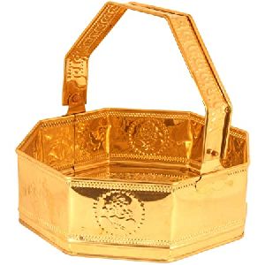 Brass Pooja Tray