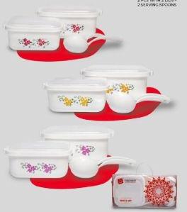 Square Serving Bowl Set