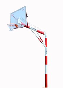 Basketball Pole Fixed