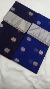 Chanderi Saree Handloom weaver cotton silk