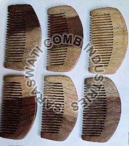 w023 hand made wooden hair comb