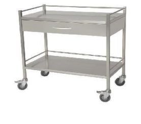 Standard Stainless Steel Instrument Trolley