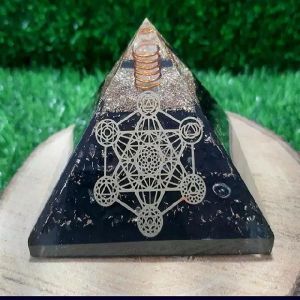 Black Tourmaline Orgone Pendant