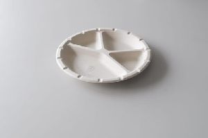 12inch 4cp Sugarcane Bagasse Plate