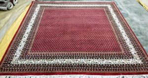 handknotted woolen carpets