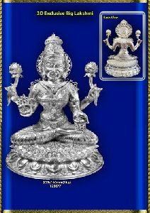 Silver Laxmi Idol