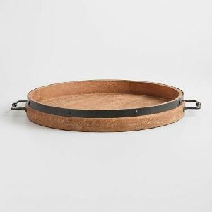 Wooden Oval Tray