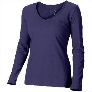 Women Cotton Full Sleeve T Shirt