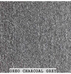 Oreo Charcoal Grey Carpet Tiles