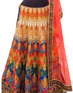 Lehenga Digital Fabric Printing Service