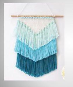 KT-WH-120 Macrame Wall Hanging