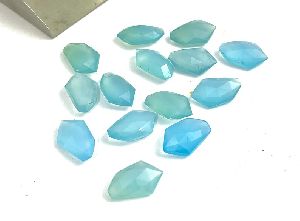 Rose Cut Chalcedony Gemstone