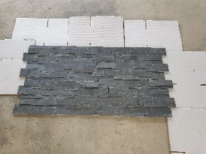 black wall cladding