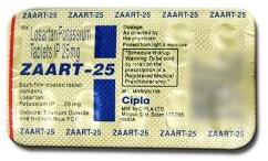 ZAART 25MG TAB