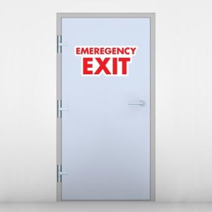 Exit Door Signage