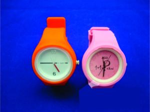 silicone wristband watch