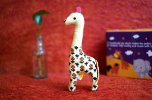 Cute Giraffe Toy Orange