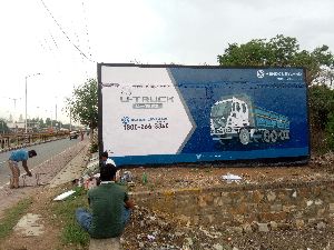 advertising wall painting