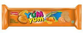 Orange Yum Yum Cream Biscuits