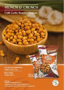 Shrego Chilli Garlic Roasted Peanuts