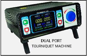 Dual port tourniquet machine