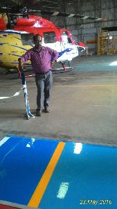 Industrial Flooring (EPU) Aircraft hanger