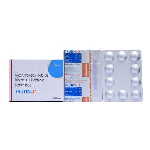 Trypsin, Bromelain, Rutoside Trihydrate And Diclofenac Sodium Tablets