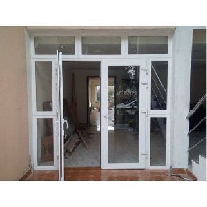 aluminium glass door