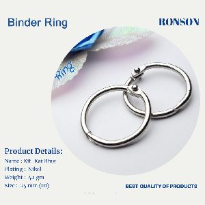 Loose Leaf Binder Rings