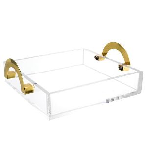 Square Acrylic Serving Tray