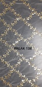 Sequins embroidery net fabric