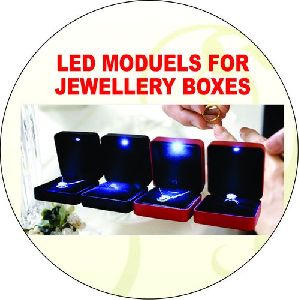 Bangle Jewelry Box With LED Light Module For Wedding Marriage Gift